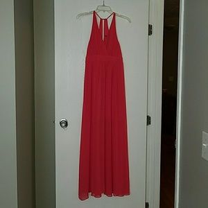 Express Pink Maxi Dress